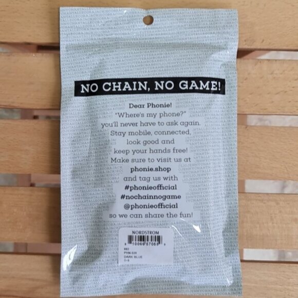 Phonie Ocean Crossbody Iphone 11 Pro Case With Necklace Cord Dark Blue - Picture 3 of 3